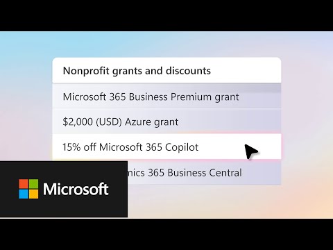 Nonprofits often operate with limited budgets, but that doesn't mean they need to settle for limited technology. This video explains how Microsoft 365 grants and discounts empower small nonprofits like you with affordable cloud-based tools to help you work more efficiently, collaborate securely, and make a bigger impact. Watch the video, then reach out to ContentMX to see how you can help nonprofit clients take advantage of these offers.