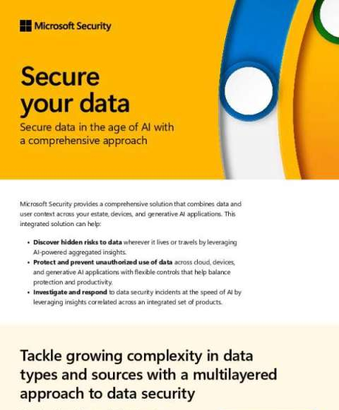 AI adoption is accelerating. And with it, so are the risks of data exposure. This infographic explains how organizations can take a multi-layered, integrated approach to securing sensitive data across cloud apps, endpoints, and generative AI. View the infographic to rethink your data security approach and contact ContentMX to discuss how to apply these strategies to your environment.